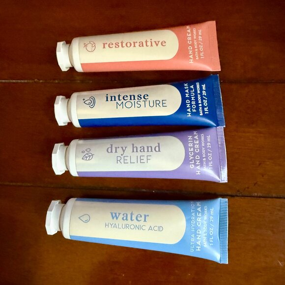 NEW 4-Pc Hand Cream 1oz each by Bath & Body Works - Picture 1 of 2